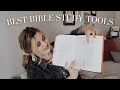 My Favorite Bible Study Tools || TOP 9 Resources!