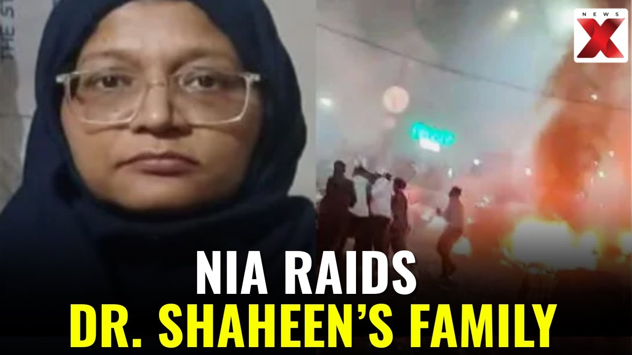NIA raids UP LIVE: NIA Raids UP, Questions Dr. Shaheen’s Family, Probes Terror Network Links | NewsX