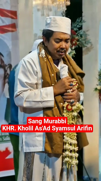 Murobbi Ruhina KHR . Kholil As'Ad Syamsul Arifin #solawat #murobbi #video