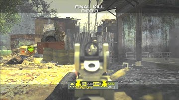 COD MW3 Search and Destroy on Village AK47  7-0 (flawless)