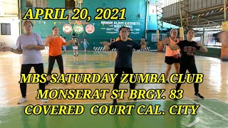 APRIL 20, 2024. MBS SATURDAY ZUMBA CLUB.