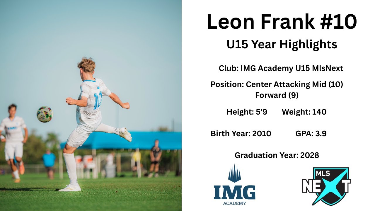Leon Frank, 2028 - U15 Year Highlights