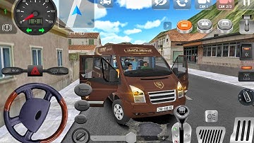 City Coach Bus Simulator Driving 3D: MiniBus Simulator Vietnam Game 2025! Android Gameplay