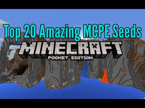 Top 20 Best Minecraft PE Seeds 0.14.2, 0.14, 0.13.2, 0.13 [2016]