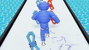 Rope-Man Run gameplay android, ios level 86 | GamePlay Android and iOS