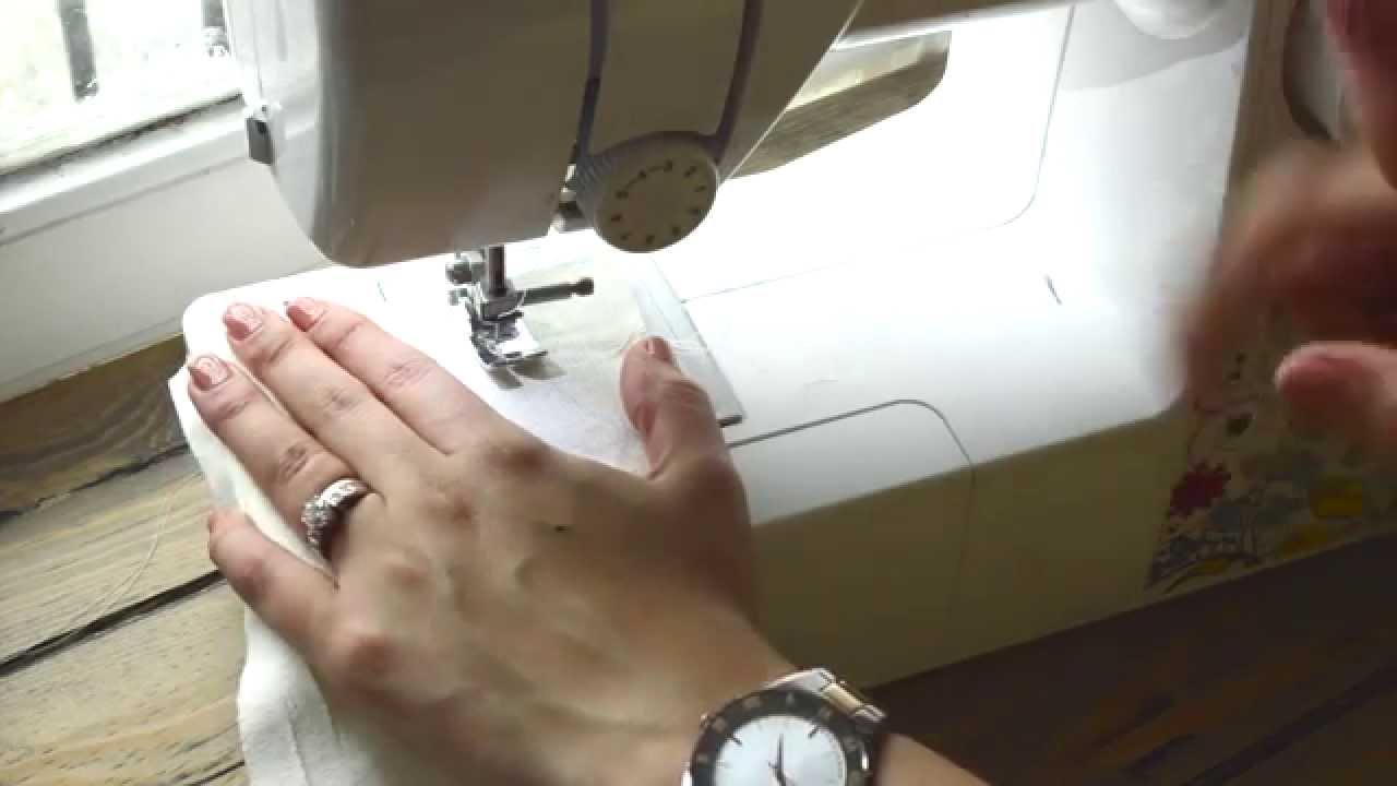 Como usar una maquina de coser