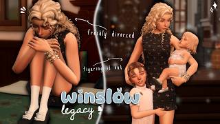 day in the life of a *newly* single mom 💔 | create cozy lore with me | the sims 4 let's play series