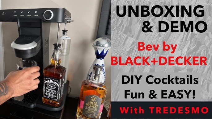 BEV Cocktail Maker Machine by Black + Decker -- DEMO & REVIEW