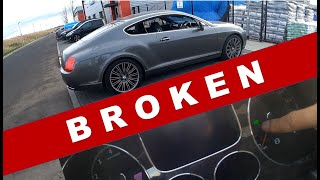 BROKEN BENTLEY CLUSTER  - HOW TO FIX? #bentley #trending #supercars