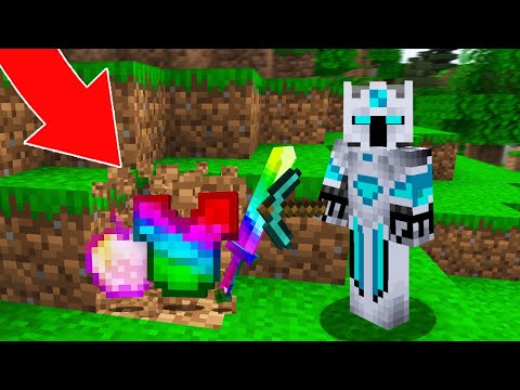 MINECRAFT TAPI SETIAP HANCURIN DIRT DROP ITEM OVERPOWER 17 MENIT LANGSUNG TAMAT!!!