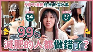 【☕️99%減肥的人都做錯了？】咖啡竟然是變胖原因❌ 從來沒人告訴你忽略了這關鍵一點💡8週不運動飲食改造計畫 📉成功瘦到兩年前體重 ft. Cofit