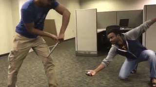 Mannequin challenge at office.These guys will absolutely blow your mind.