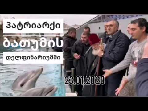 პატრიარქი ბათუმის დელფინარიუმში | 23.01.2020