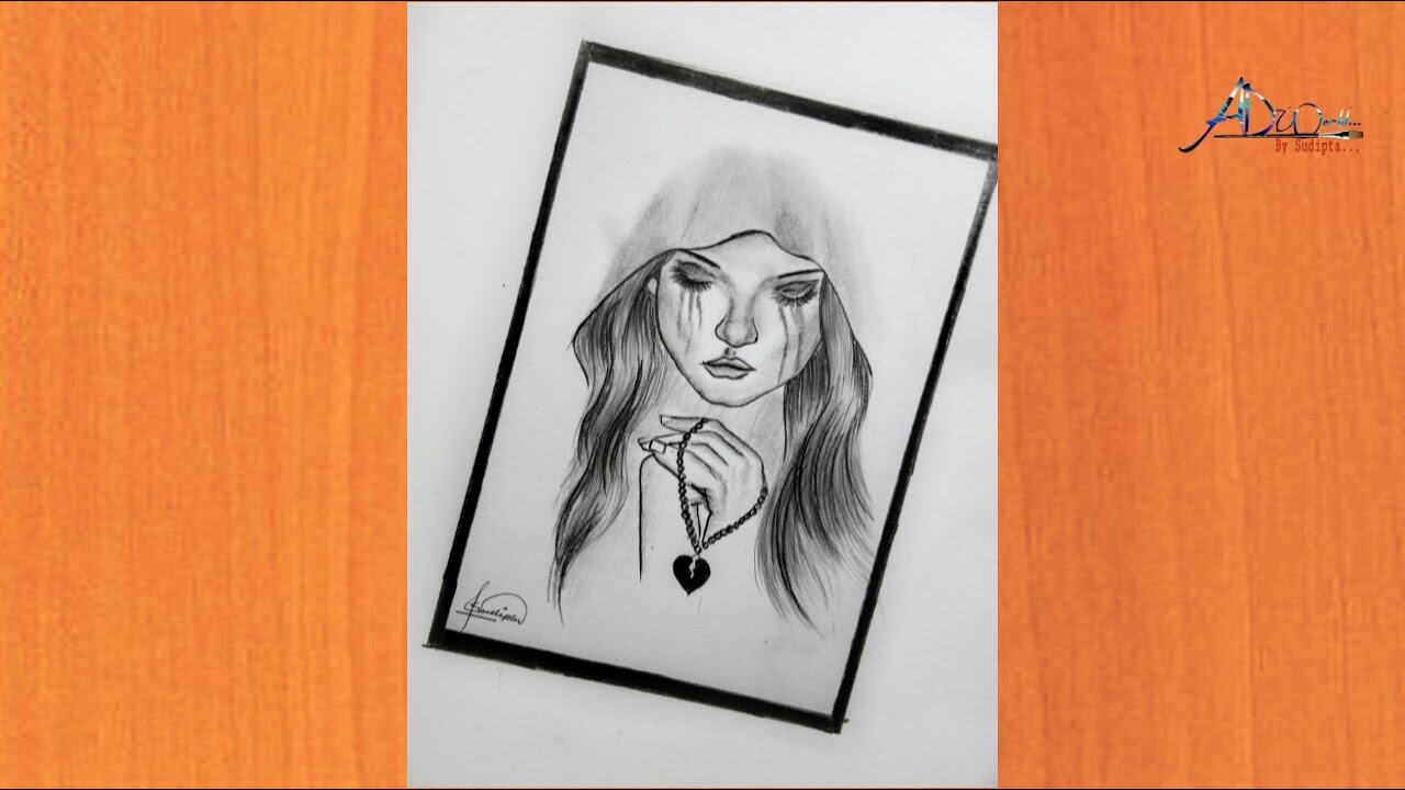 How To Draw Pencil Drawing Sad Alone Girl Mirror Picture Double Exposure Deep Meaning Step By Step Youtube How To Draw Pencil Drawing Sad Alone Girl Mirror Picture Double Exposure Deep Meaning Step By Step Youtube