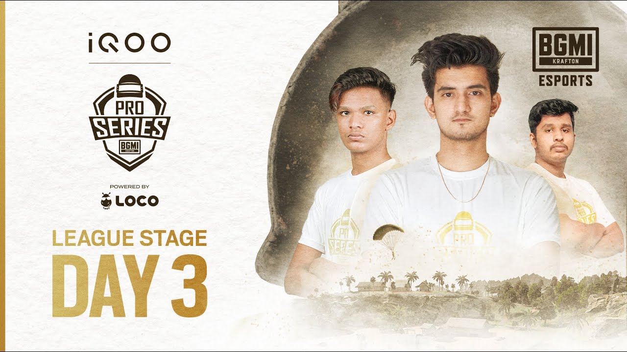 [Hindi] League Stage Week 1 – Day 3 | iQOO BMPS Powered By Loco