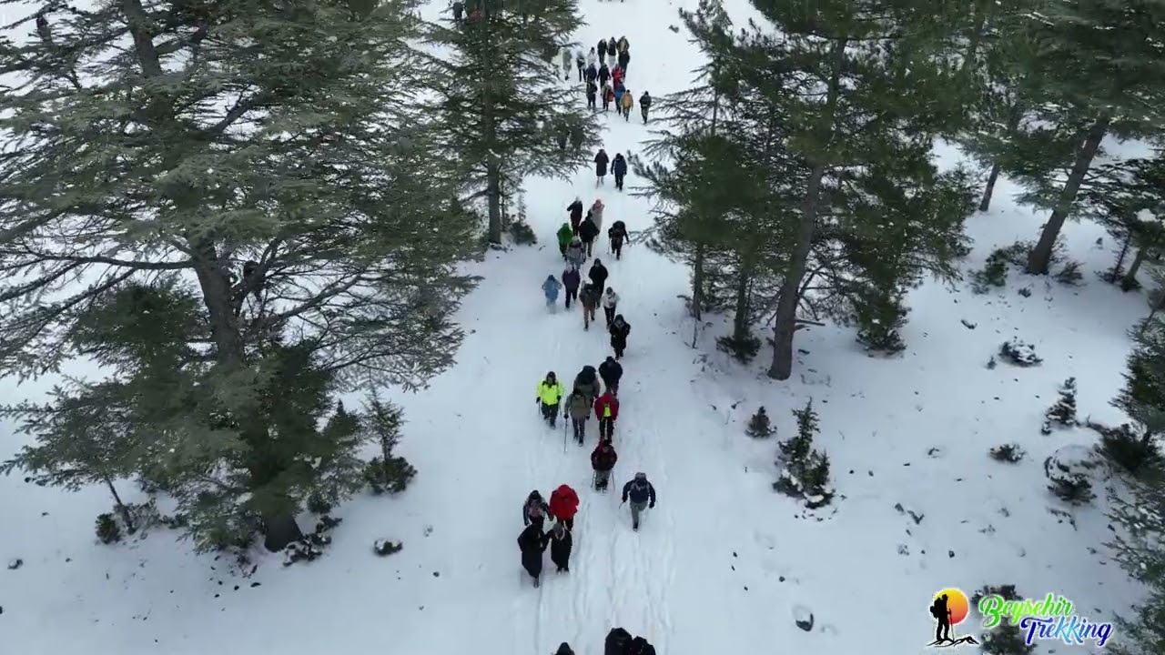 ANAMAS DAĞI MUSLU YAYLASI KAR YÜRÜYÜŞÜ