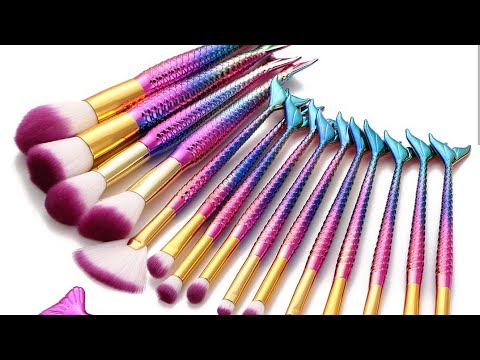 mermaid-makeup-brushes-from-wish-!|testing