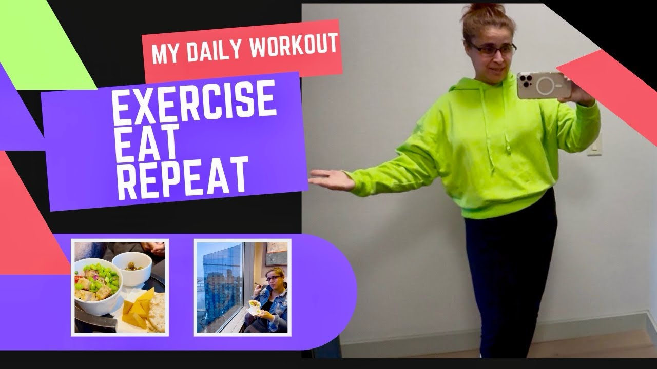 EXERCISE EAT REPEAT | My daily workout | Gerald R. Ford Presidential Museum | GRAND RAPIDS
