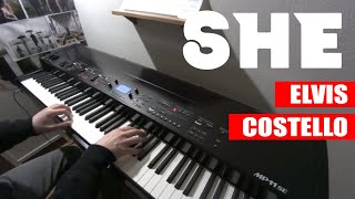 She (Notting Hill) - Piano solo cover/ Elvis Costello/ Charles Aznavour/ Beautiful piano arrangement
