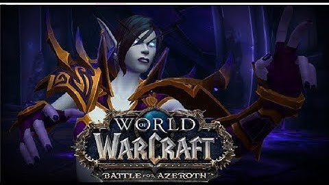 Battle for Azeroth: Void Elves Requirements, Models, Classes, Introduction Cinematic
