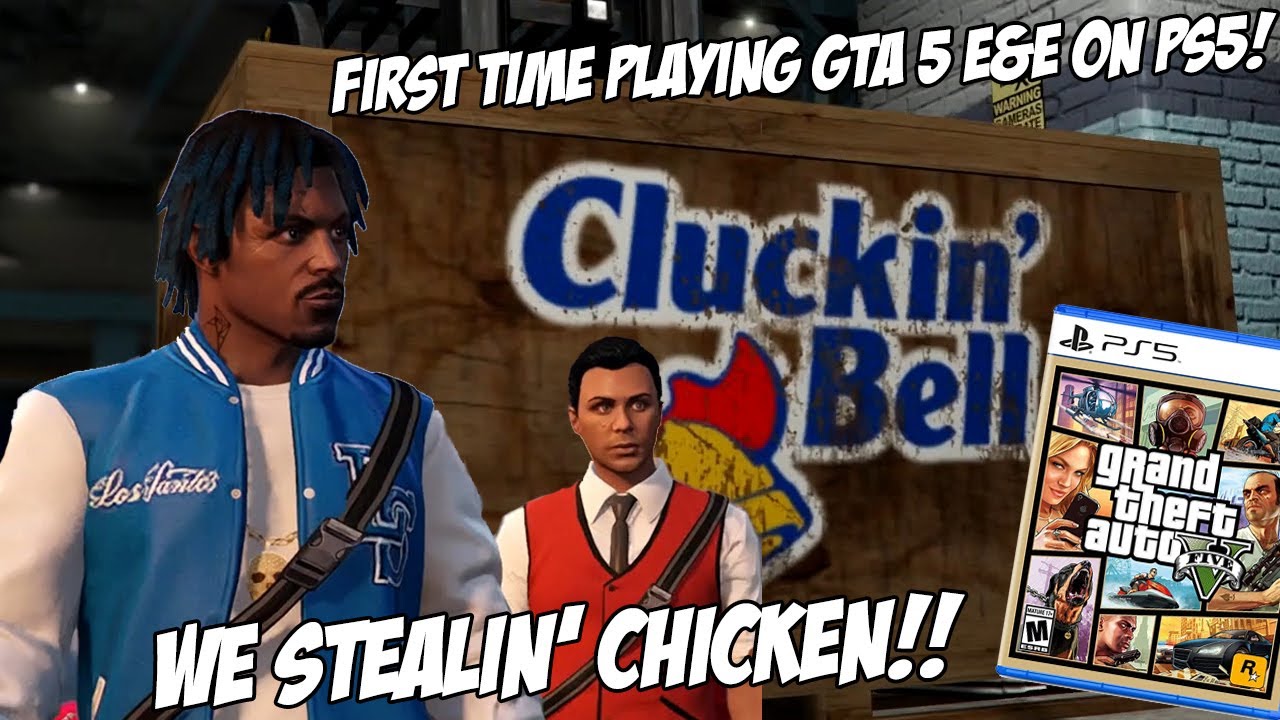 THE GREAT CHICKEN SHACK ROBBERY OF 2024! ft Sushiroll_20 (GTA 5 PS5 FUNNY GAMEPLAY!)