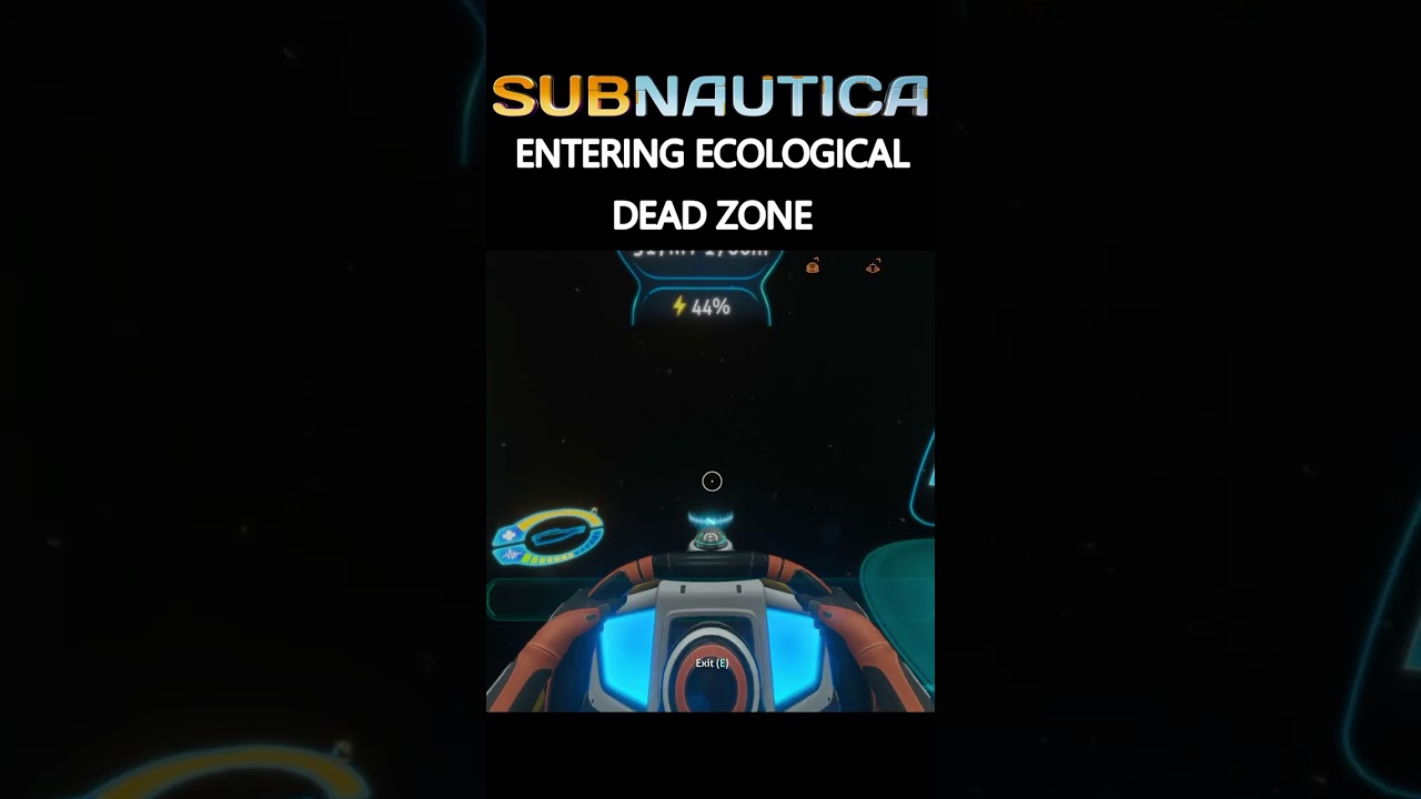 ENTERING ECOLOGICAL DEAD ZONE 