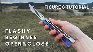 Flashiest Beginner Balisong Trick Tutorial | Figure 8