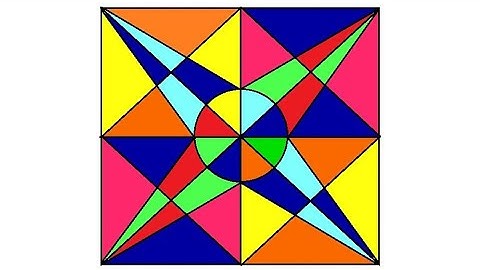 Rangoli drawing in ms paint Part-1 | Bhatchitra Drawing | ms paint easy drawing #purangondaliya