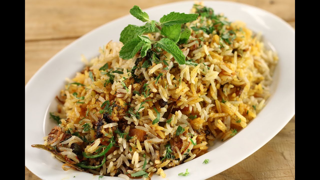 Veg Biryani Sanjeev Kapoor Khazana