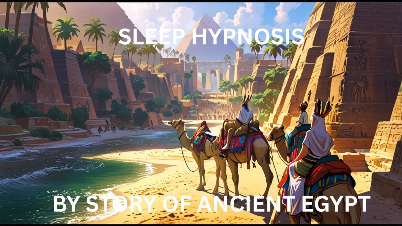 Story of Ancient Egypt for Sleep Hypnosis | Deep relaxing  & Calming.