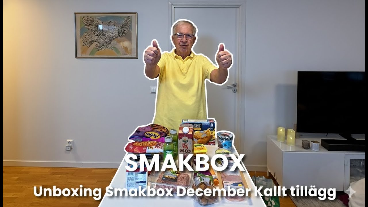 2025-12-05 SMAKBOX - Unboxing Smakbox December Kallt tillägg