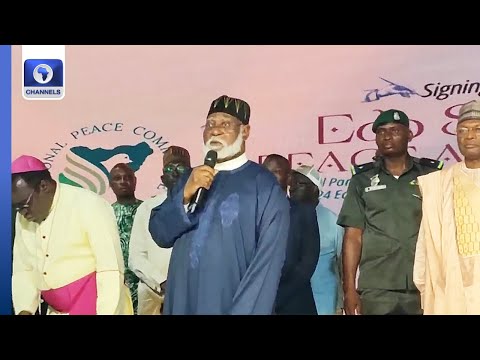 Parties Sign Peace Accord Ahead Of Poll