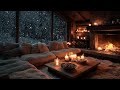 Cozy Fireplace Soft Piano Music Relaxing Winter Ambience For Deep Sleep Focus 