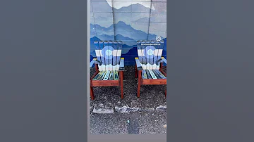 Handcrafted Ski Chairs 