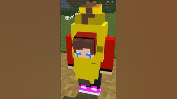 Banana Cat(JJ) Came Home ［minecfaft animation maizen Mikey and JJ］#shorts