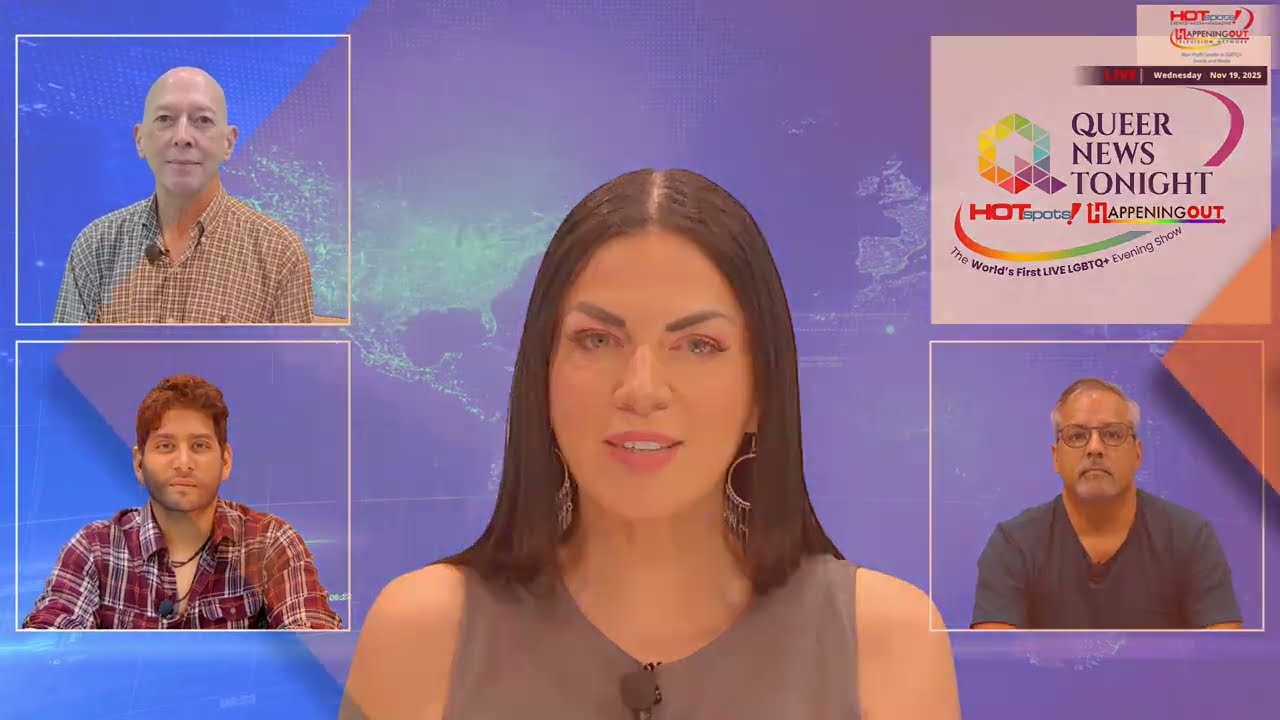 Daily LIVE LGBTQ+ News Broadcast for Wednesday, November 18, 2025