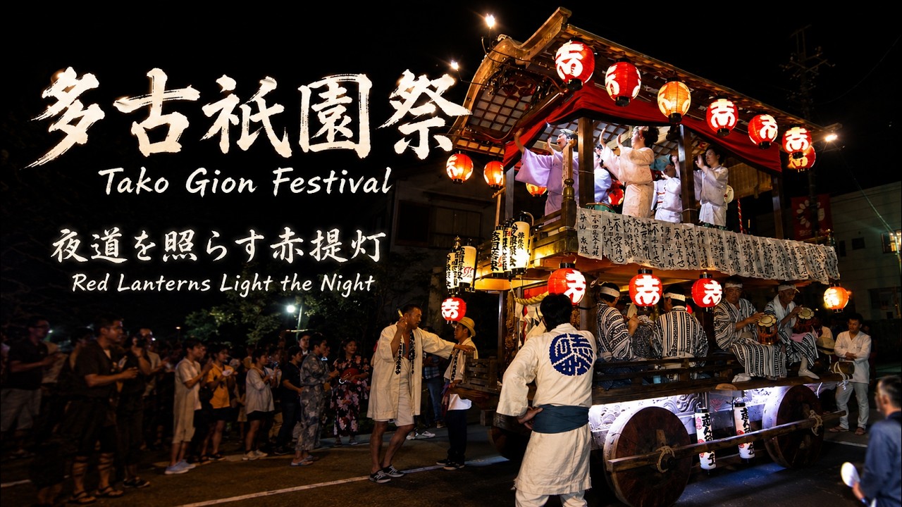 多古祇園祭 Tako Gion Festival 2026【お祭りライブ配信⛩️】2日目 ライトアップ