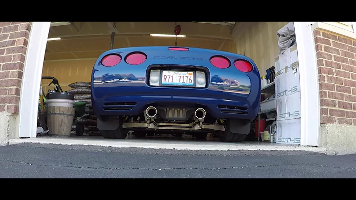 2004 Corvette Z06 Borla ATAK exhaust vs Borla S-Ty...