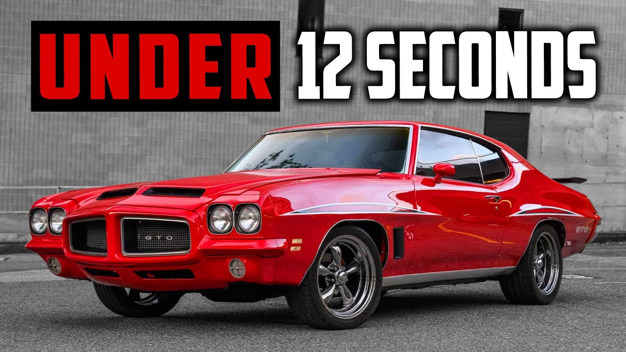 Top 10 Fastest Pontiac GTO Models Over ¼-Mile