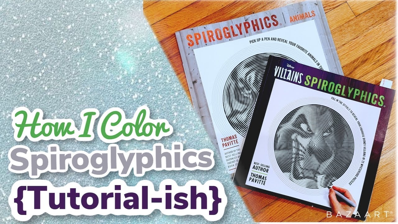 How I color Spiroglyphics!! YouTube
