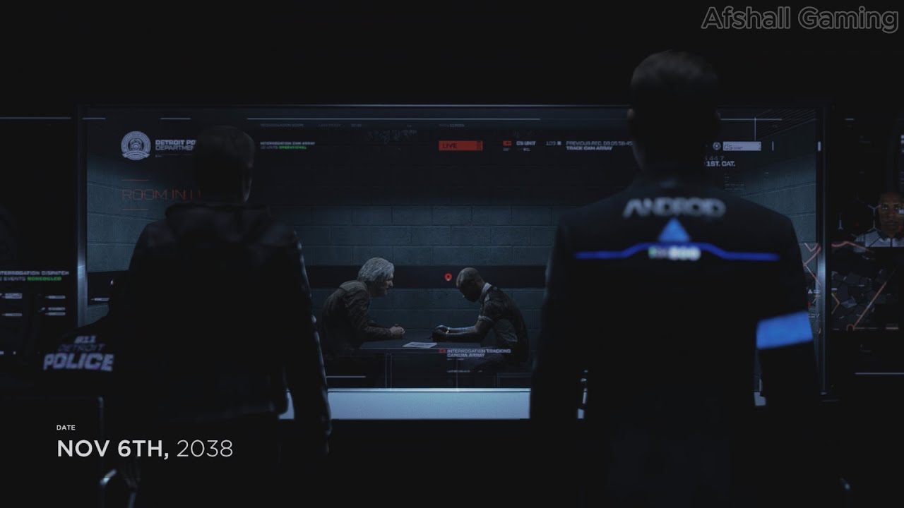 Detroit Become Human - The Interrogation (No Commentary Gameplay)