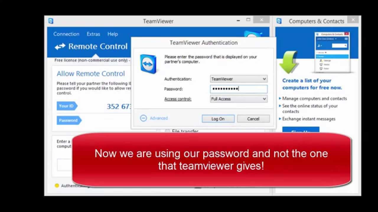 Teamviewer Blackmail