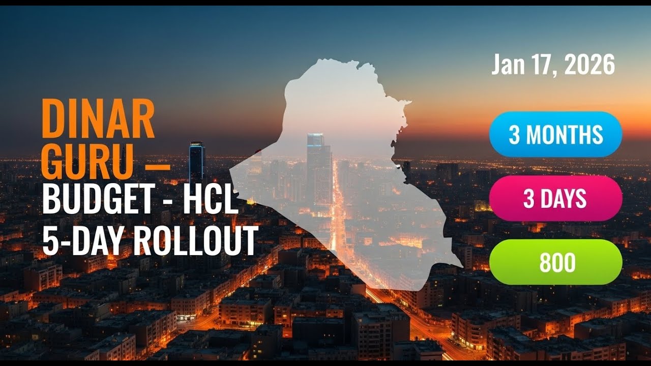 Iraq's Economic Game Changer 2026 🚀 Must-Know Budget & RV Insights!