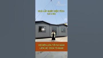 🏡 Nhà Lắp Ghép 3.5x8m – Rộng Rãi, Hiện Đại, Tiết Kiệm Chi Phí 💰
