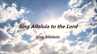 703 Sing Alleluia {Maranatha}