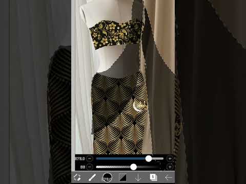 Trendy 😍Desi Saree Design .....