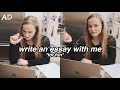 how to write first class essays || write an essay with me