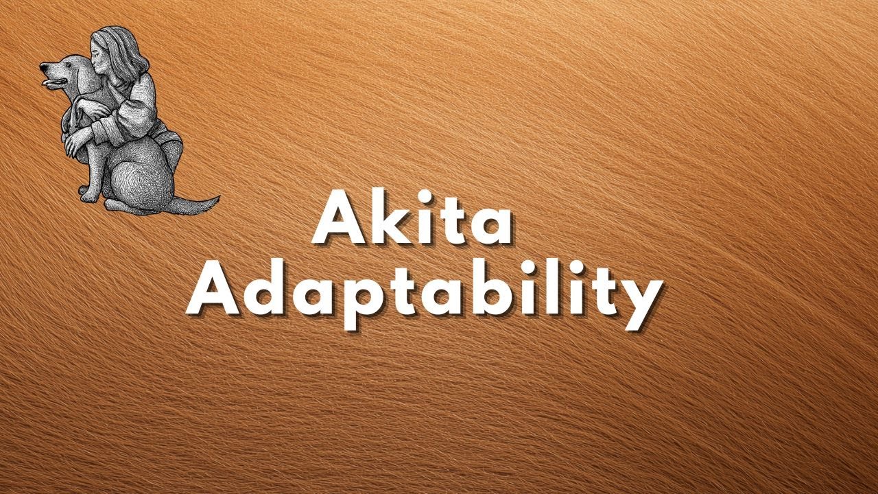 Akita   Adaptability
