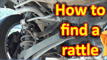 How to fix a car rattle for $5