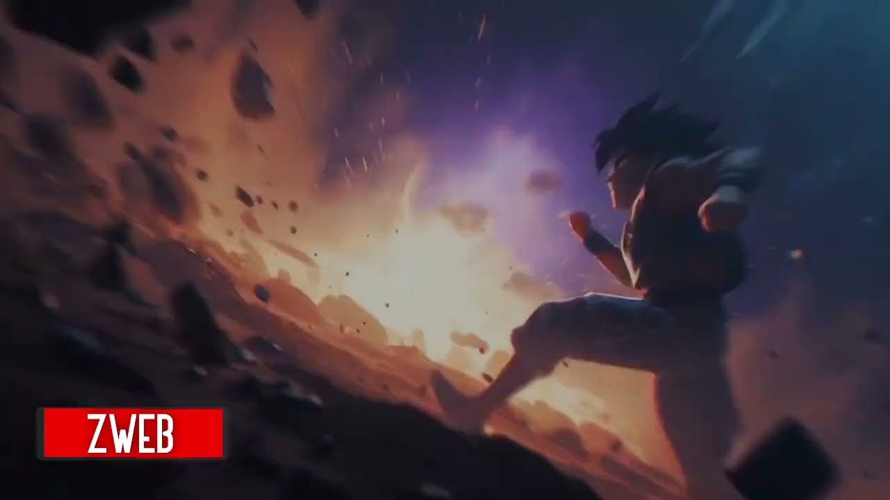 🌍 ZWEB ▫️Warrior Red Logo Anime Intro 🕸️